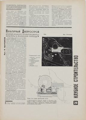 Строительство Москвы. Ежемесячный строительно-архитектурный журнал Мособлисполкома и Моссовета. 1931. № 1. М.: Изд. Моск. совета рабочих, крестьянских и красноармейских депутатов, 1931.